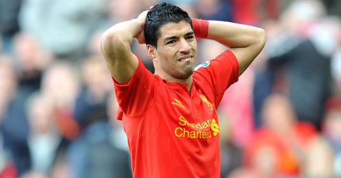 Suarez: did he go down too easily against Stoke?