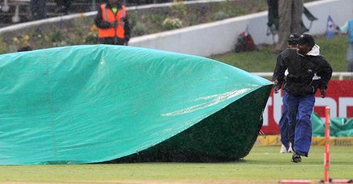  Yorkshire v Mumbai Indians - Covers on in Cape Town