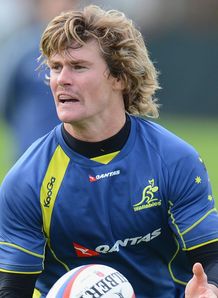 Berrick Barnes Wallabies training 2012 Berrick Barnes Wallabies training 2012