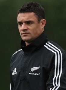 Dan Carter New Zealand training Dan Carter New Zealand training