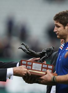 Pascal Pape given the Trophee des Bicentenaries