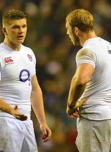Chris Robshaw Owen Farrell England v South Africa Chris Robshaw Owen Farrell England v South Africa