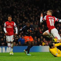 Wilshere: On target for Gunners
