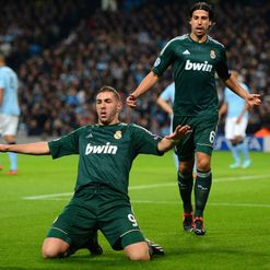 Benzema: Scored early for Real