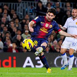 Messi: Bagged a brace