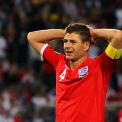 Gerrard: Flattered to get over the 100 mark on Wednesday