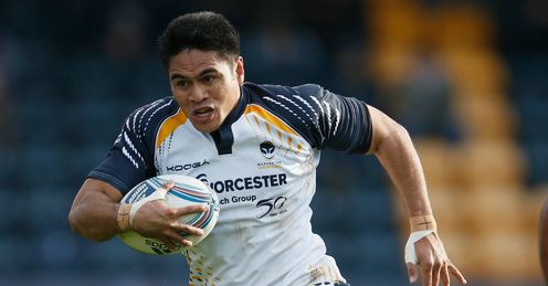David Lemi Worcester v Rovigo Amlin Challenge Cup Sixways David Lemi Worcester v Rovigo Amlin Challenge Cup Sixways