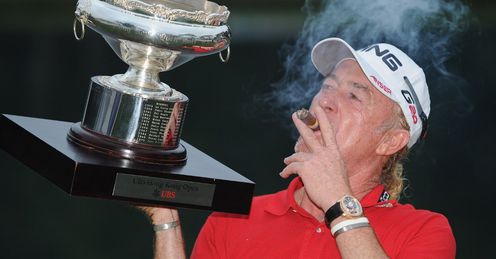 Jimenez: Celebrating in his trademark style