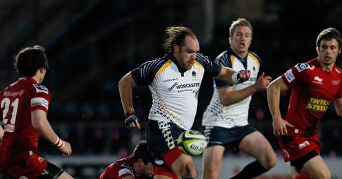 Andy Goode Worcester v Scarlets Andy Goode Worcester v Scarlets