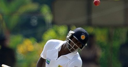 Angelo Mathews Sri Lanka v New Zealand Colombo