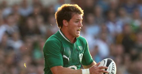 Craig Gilroy in Ireland jersey Craig Gilroy in Ireland jersey