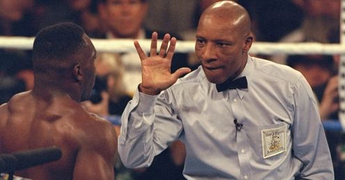 Referees like Steele (pictured) have huge admiration for fighters, says Glenn