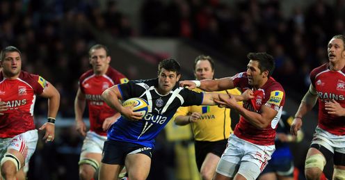 Guy Mercer on a run for Bath Guy Mercer on a run for Bath