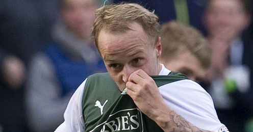 Leigh Griffiths: about to play his last game for Hibs?