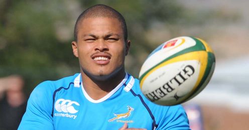 Juan de Jongh Springboks training 2012 Juan de Jongh Springboks training 2012