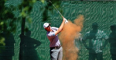 Nicolas Colsaerts: Tied for the lead