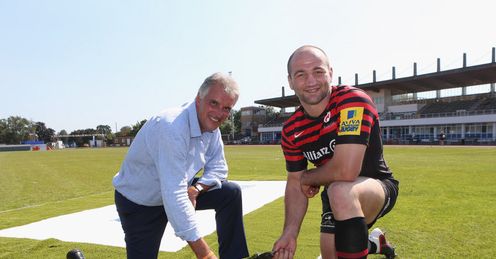 Artificial pitch gets the thumbs up from Steve Borthwick
