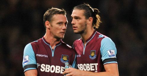Nolan & Carroll: can see West Ham to victory over Stoke