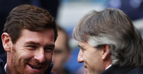 Villas-Boas: can he guide his side to victory over Mancini's men