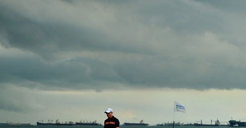 Dyson: Halted by bad weather