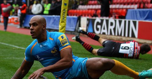 Tom Varndell Wasps Aviva Premiership Tom Varndell Wasps Aviva Premiership