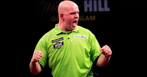 Van Gerwen: kicks off his campaign on Thursday