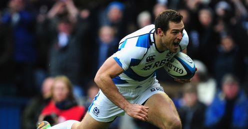 scotland v new zealand Tim Visser scotland v new zealand Tim Visser
