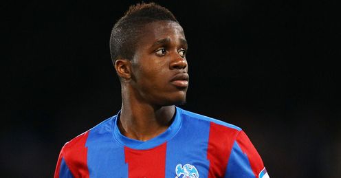Zaha: called into the England squad for Wednesday's friendly with Sweden