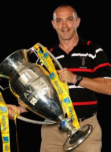 Conor OShea Harlequins Premiership trophy 2012 Conor OShea Harlequins Premiership trophy 2012