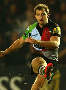 Nick Evans Harlequins v Worcester Warriors Aviva Premiership Twickenham Stoop Nick Evans Harlequins v Worcester Warriors Aviva Premiership Twickenham Stoop