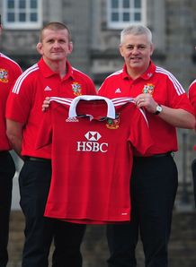 BRITISH AND IRISH LIONS HEAD COACH WARREN GATLAND 2ND R WITH ASSISTANTS ANDY FARRELL L GRAHAM ROWNTREE ROBERT HOWLEY BRITISH AND IRISH LIONS HEAD COACH WARREN GATLAND 2ND R WITH ASSISTANTS ANDY FARRELL L GRAHAM ROWNTREE ROBERT HOWLEY