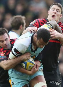 Courtney Lawes Saints v Sarries AVP 2012 Courtney Lawes Saints v Sarries AVP 2012