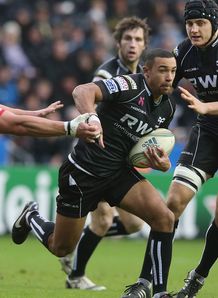 Eli Walker Ospreys v Toulouse Heineken Cup Eli Walker Ospreys v Toulouse Heineken Cup