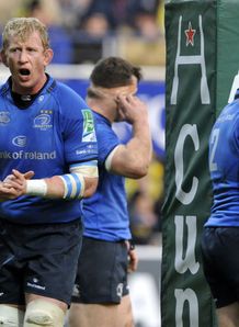 Leinster s lock Leo Cullen Leinster s lock Leo Cullen