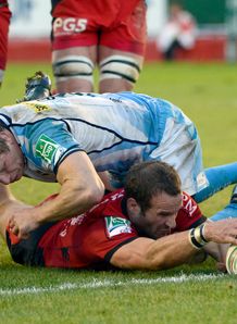 Toulon s Fr d ric Michalak R scores v Sale Sharks