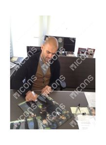 Guardiola Signed Photo