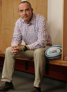 Conor OShea Harlequins QBE promotion 2012 Conor OShea Harlequins QBE promotion 2012