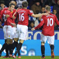 Van Persie: Won derby for United