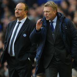 Benitez: Looking chuffed