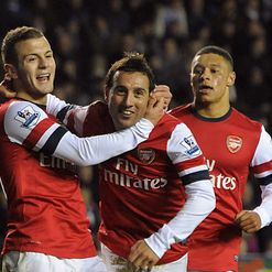 Cazorla: Hat-trick hero