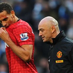 Ferdinand: Hit by flying object