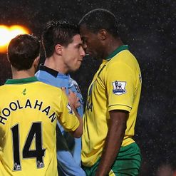 Nasri: Squared up with Bassong