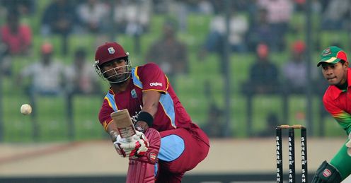 Keiron Pollard West Indies v Bangladesh 5th ODI Dhaka