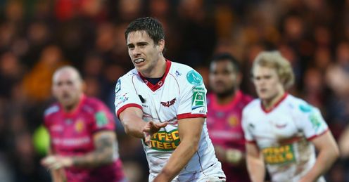 Aled Thomas Scarlets v Exeter Chiefs Heineken Cup Pool 5 Sandy Park Aled Thomas Scarlets v Exeter Chiefs Heineken Cup Pool 5 Sandy Park