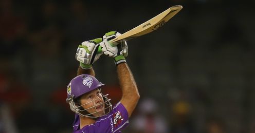 Ricky Ponting Hobart Hurricanes v Melbourne Renegades Big Bash League Docklands Stadium