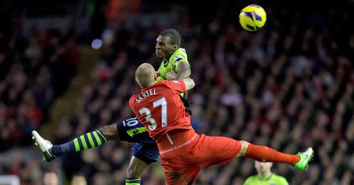 Benteke: will he boss Liverpool again?