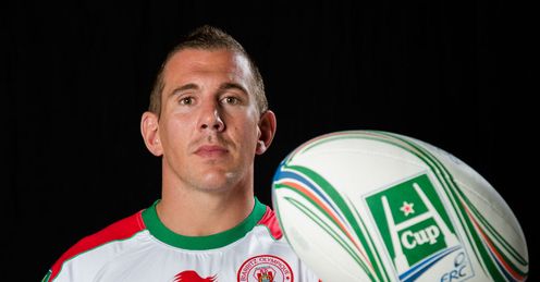 Imanol Harinordoquy Biarritz Heineken Cup Launch Imanol Harinordoquy Biarritz Heineken Cup Launch