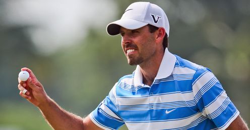 Charl Schwartzel is in an upbeat mood