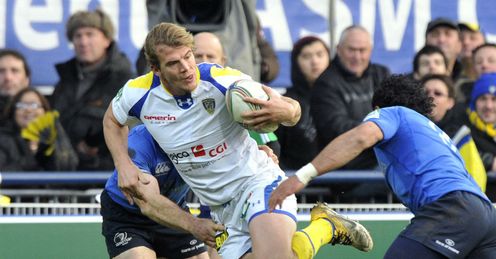 Clermont s French winger Aurelien Rougerie Clermont s French winger Aurelien Rougerie