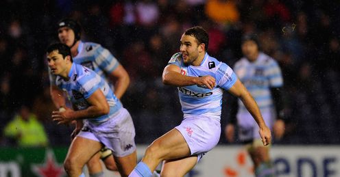 Edinburgh v Racing Metro Olly Barkley Edinburgh v Racing Metro Olly Barkley